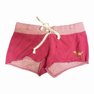 RARE Vintage Victoria's Secret PINK Sweat Shorts Micro Booty Y2K 🌻Size S